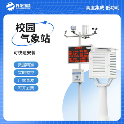 校園科研自動氣象站 好事多磨，2023年新版學校小氣象站閃耀登場